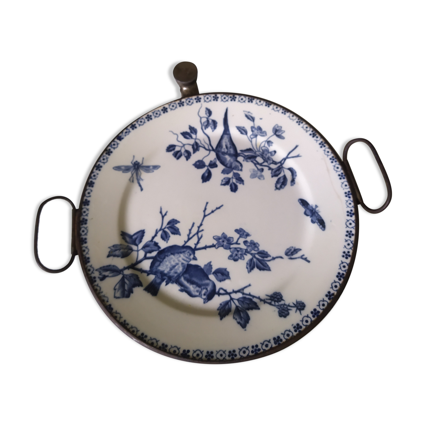Assiette terre de fer