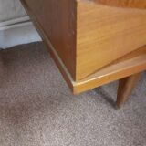 Seventies buffet scandinavian foot compass