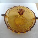 Bonbonnière en verre cristal