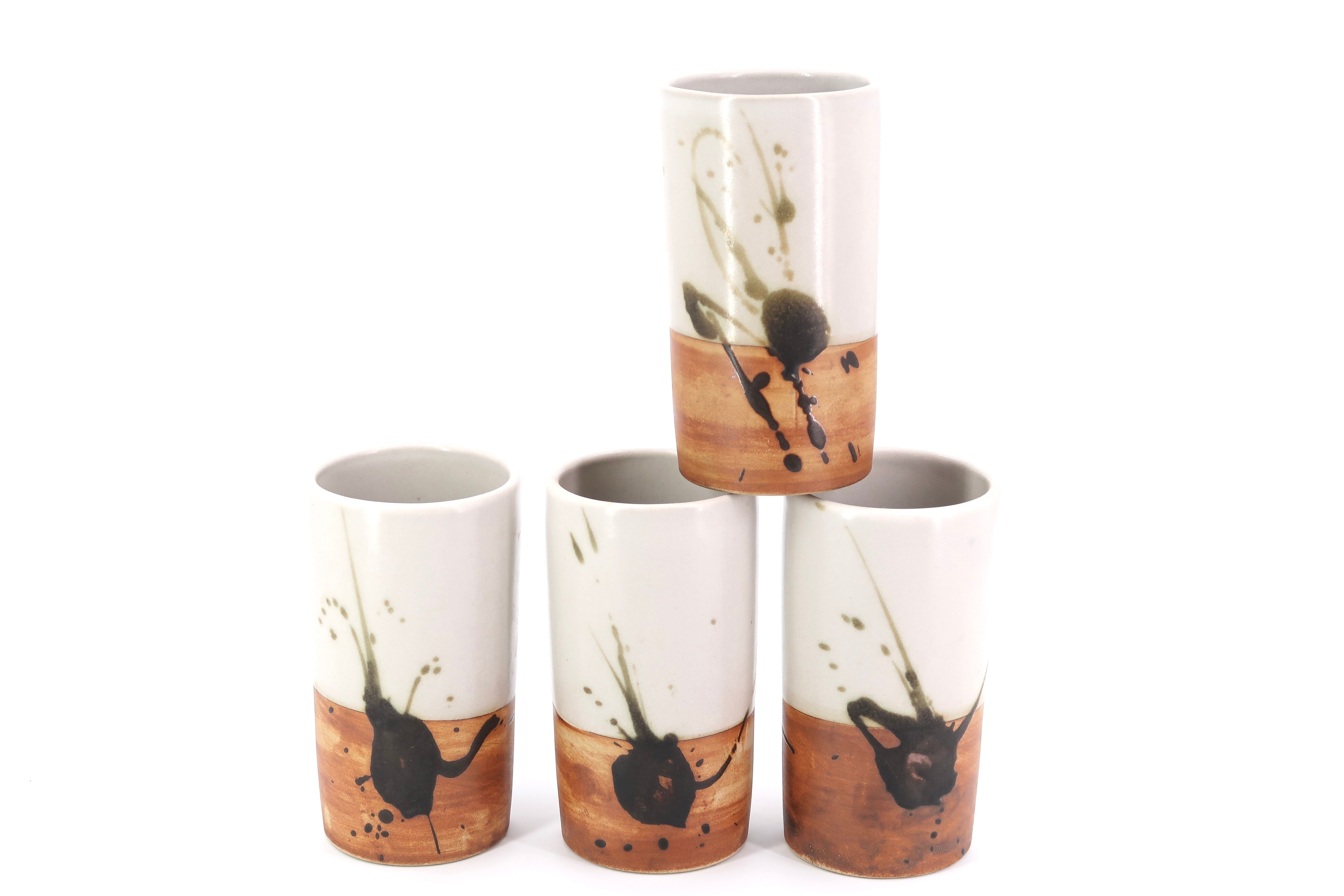 Ceramic glasses Poterie de la Colombe