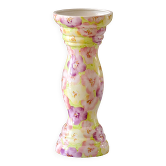 large hand-painted artisanal vase