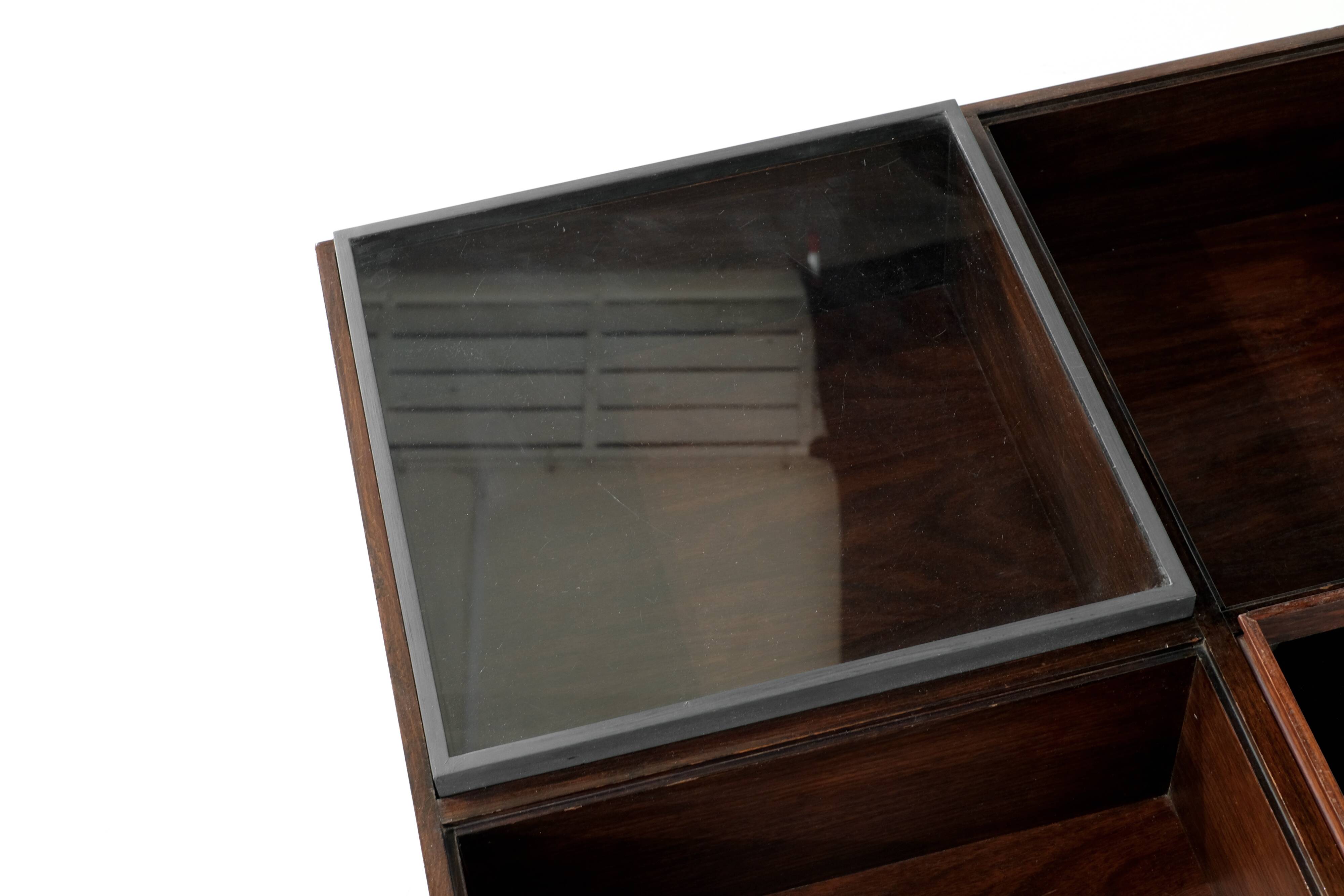 Coffee table by Carlo Hauner for Forma Italy 1960's.