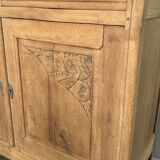 Art Deco sideboard in solid airbrushed oak