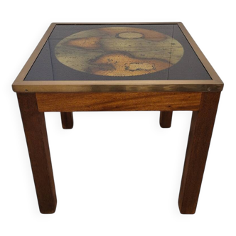 Auxiliary table / Coffee table “Mapa / Globo terráqueo”, 1970