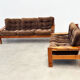 1970s pine sofa set