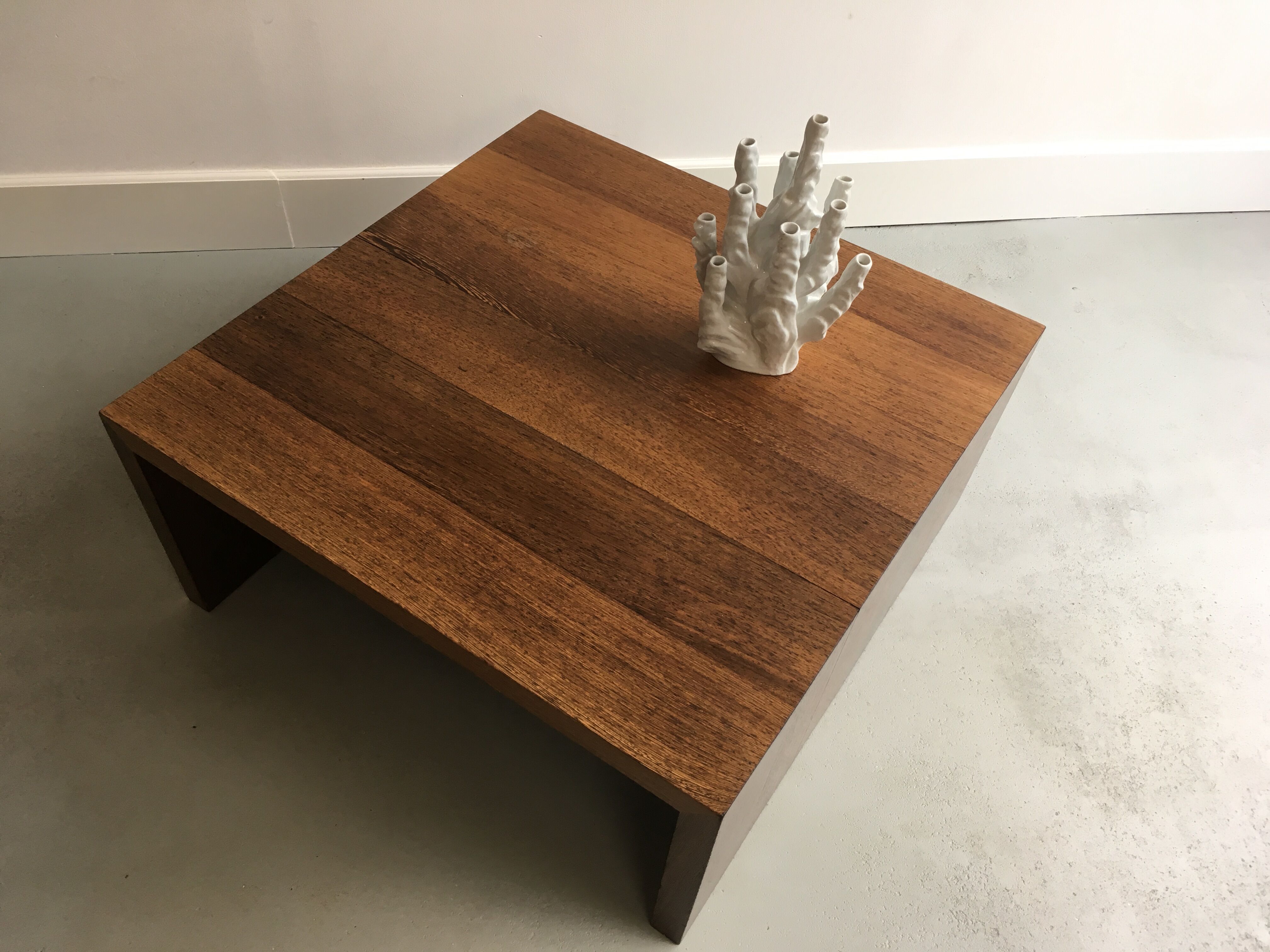 Wenge massif coffee table design den Wim Boon