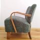 Fauteuils H 237 de J. Halabala pour Up Závody, Tchécoslovaquie, années 1960, lot de 2
