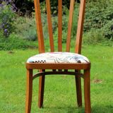 6 chaises Baumann, tissu Kandinsky