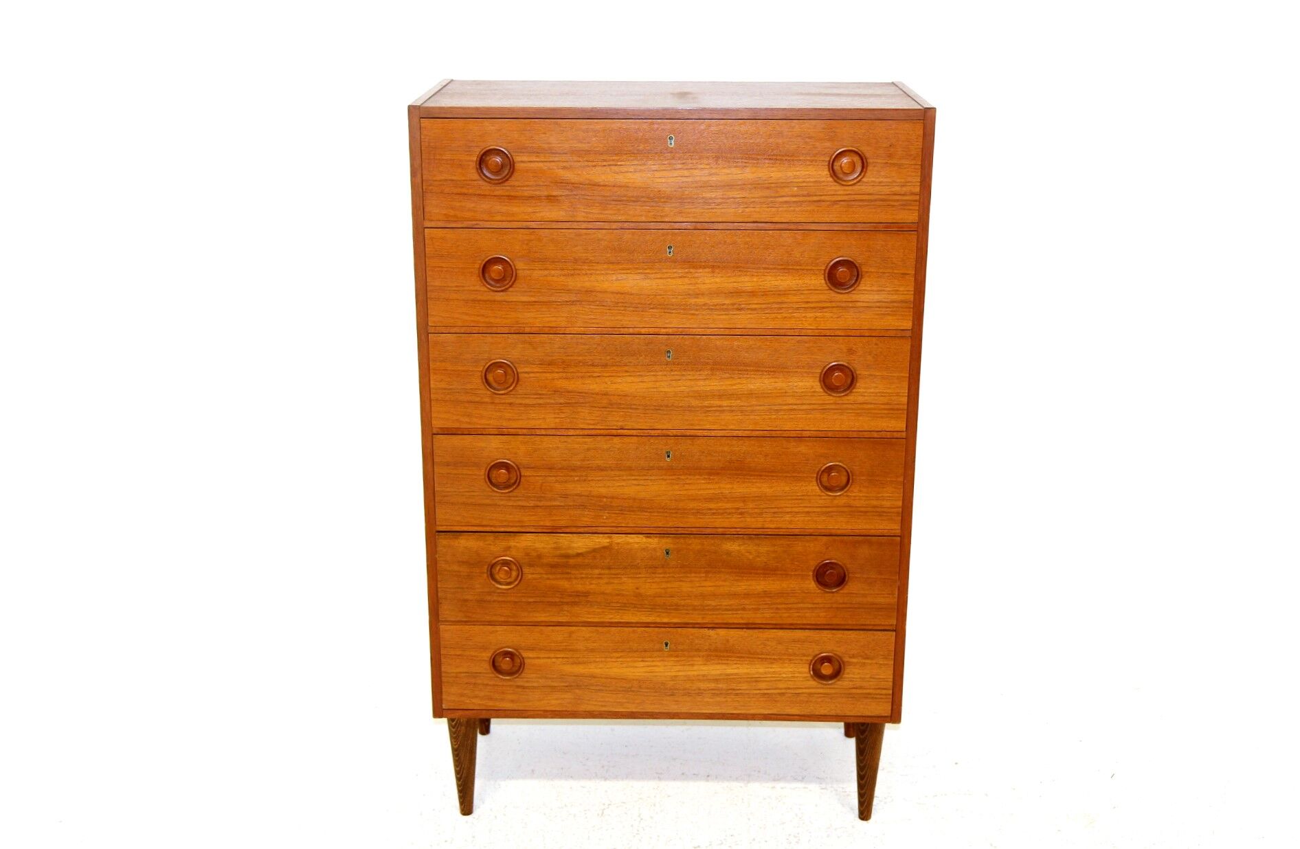 Chest of drawers "Tallboy" in teak, Sweden, 1960