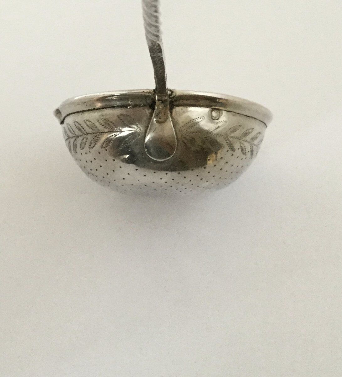 Silver punch ladle, Eugène Cadot