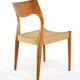 Set of 4 eetkamerstoelen Fristho team naar Niels O Moller model 71