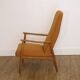 Fauteuil vintage scandinave en teck 1960