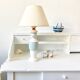 Lampe marin pied en bois