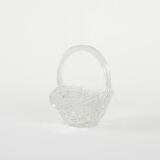 Sucrier en forme de panier, design danois, années 1970, fabriqué au Danemark