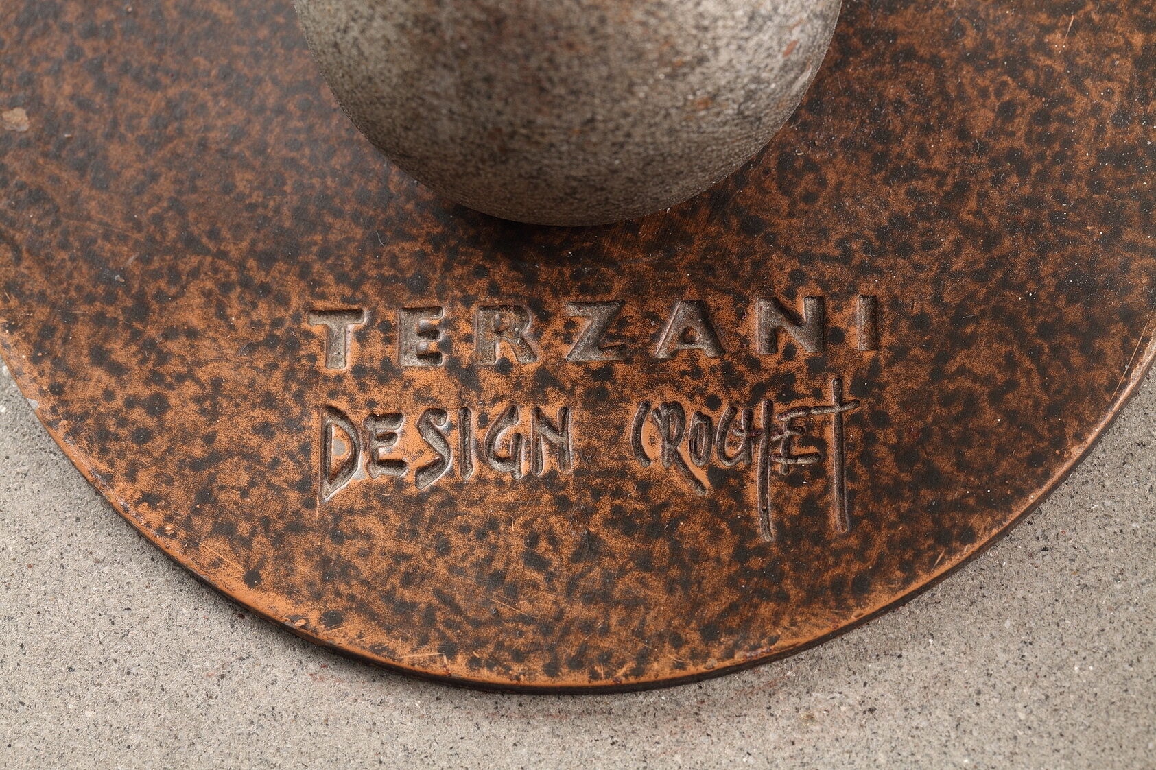 Floor lamp by Jean-François Crochet, edited by Terzani