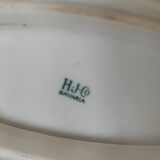 Bavaria H.J.Co porcelain sauce boat purple 1920–30