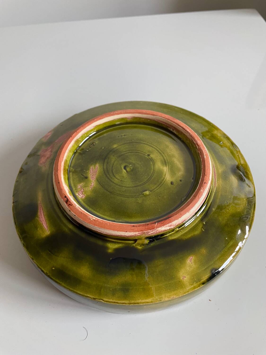 Assiette creuse artisanale, Maroc