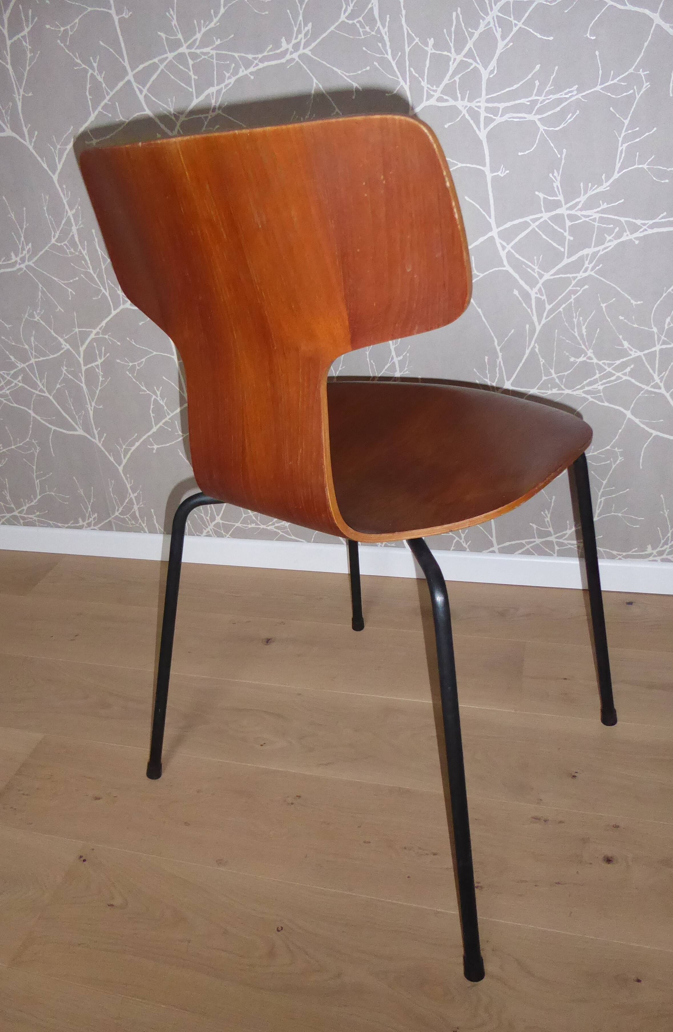 4 Arne Jacobsen's chairs Mod. 3300 1st edition