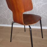 4 Arne Jacobsen's chairs Mod. 3300 1st edition