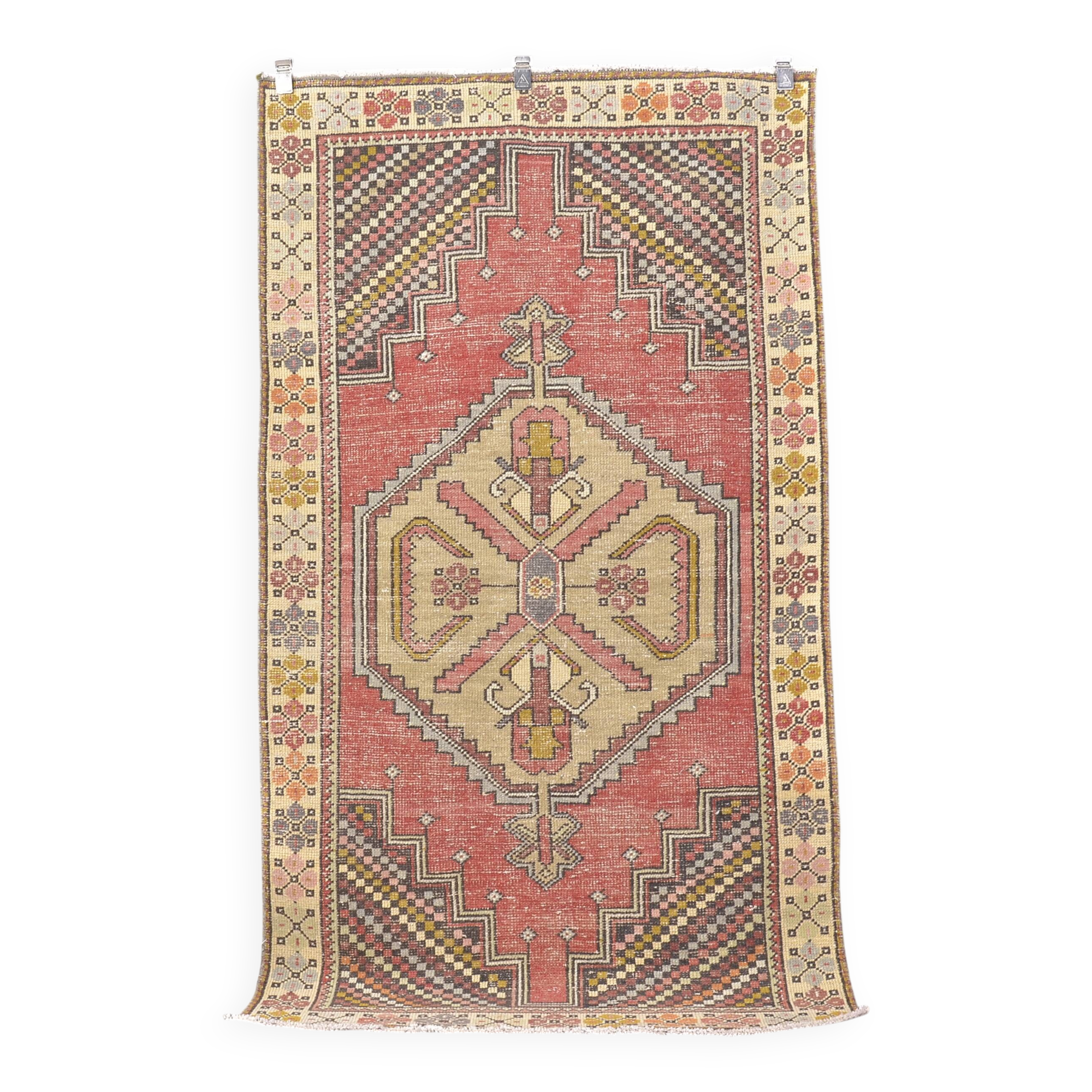 Oushak Vintage Wool Carpet sku 2517