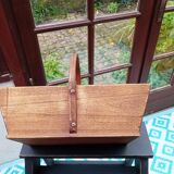 Wooden harvest basket