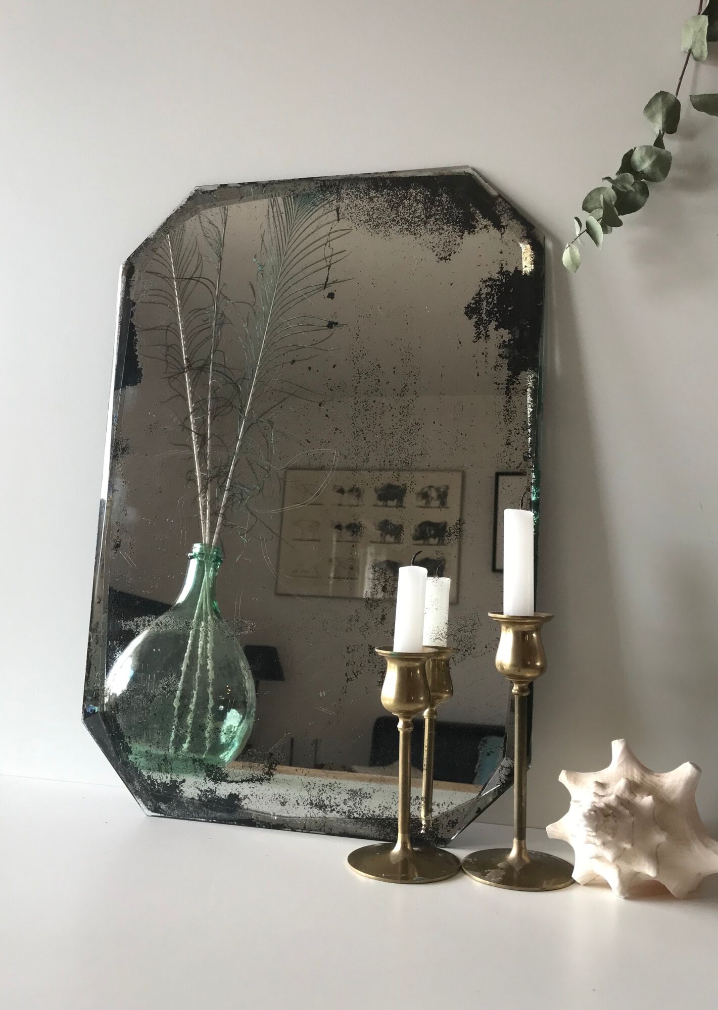 Miroir biseauté à poser 33x47cm