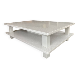 Table basse design double