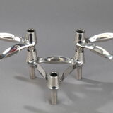 Three modular candle holders by BMF, Germany