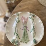 Vintage asparagus plates