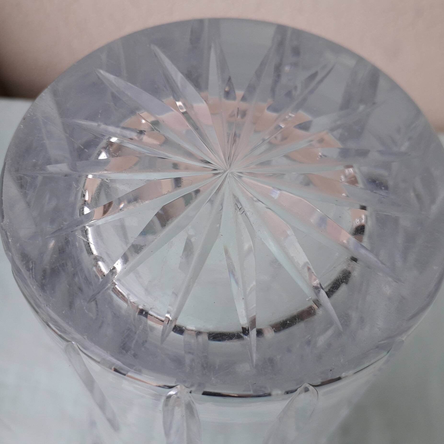 Crystal vase