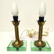 Table Lamps  Pietro Chiesa style , 1940s, Set of 2