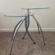 Duo de tables gigognes pied tripode