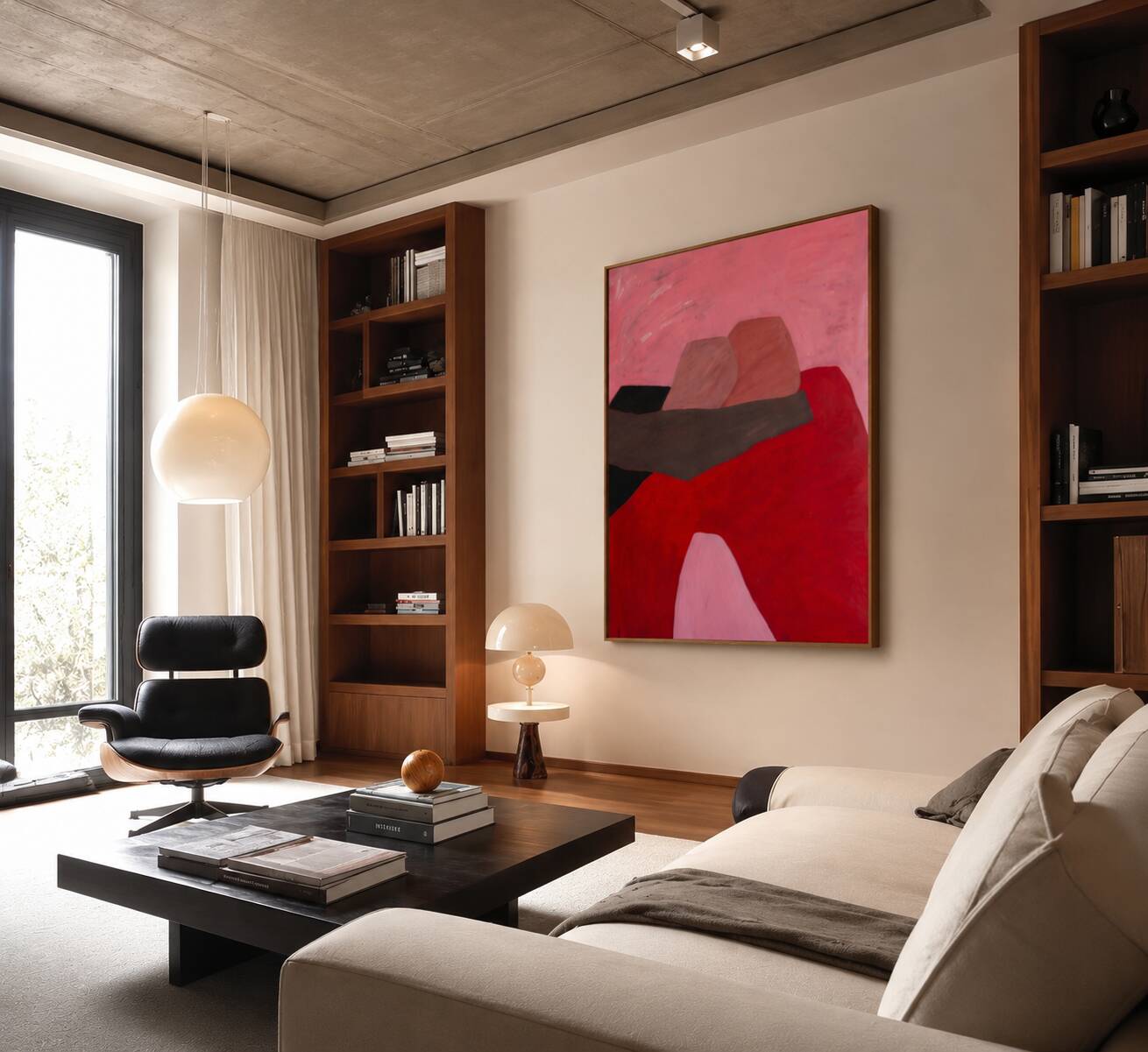 In your arms, stretched canvas 80x65cm