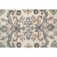 1970s Turkish Oushak Handmade Wool Cotton Beige Area Rug 120x207