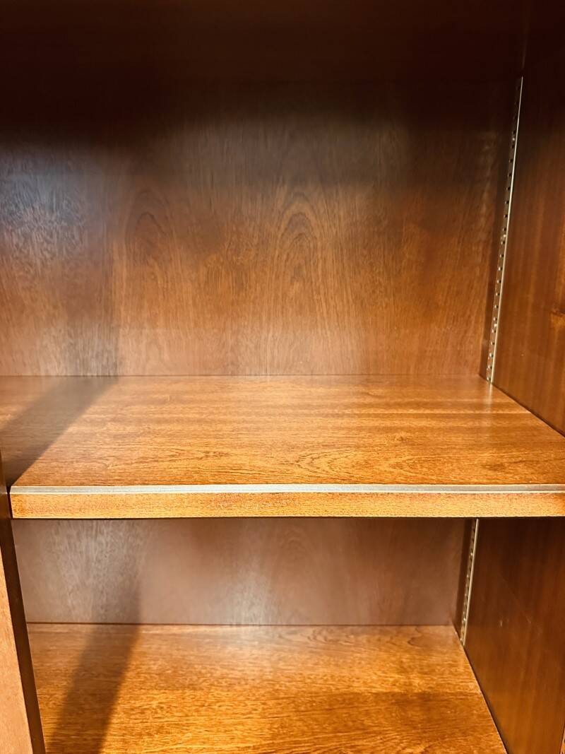 Classic English Mahogany Library Cabinet