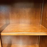 Classic English Mahogany Library Cabinet