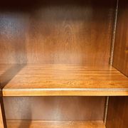 Classic English Mahogany Library Cabinet