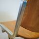 Castelli wood and metal swivel office chair