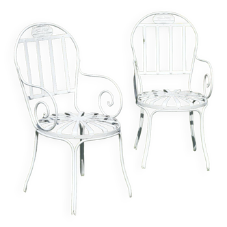 Set of 2 "Usine Carré PARIS " Armchairs