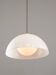 Italian Space Age Pendant in Brass and Acrylic Glass, 1970s