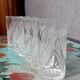 6 engraved crystal lemonade glasses from the Art Deco period