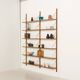 Danish mid century modern renovated  teak shelving unit 1960s