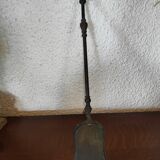 Cast iron carved fireplace shovel