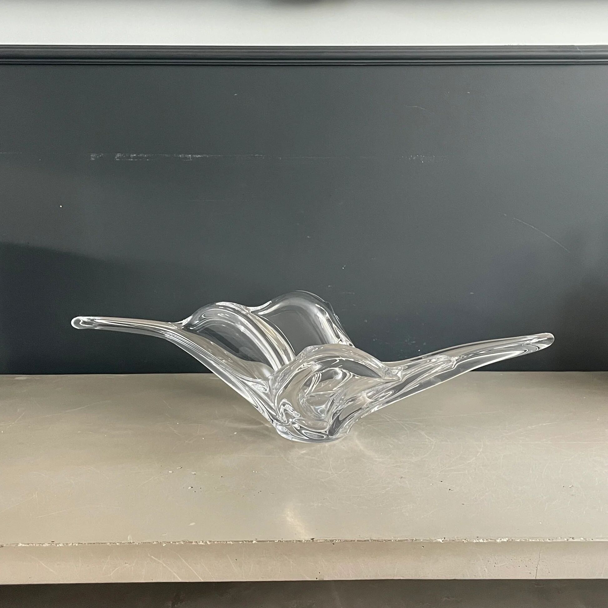 Crystal fruit bowl from Vannes