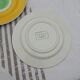 Yellow and green dessert plates