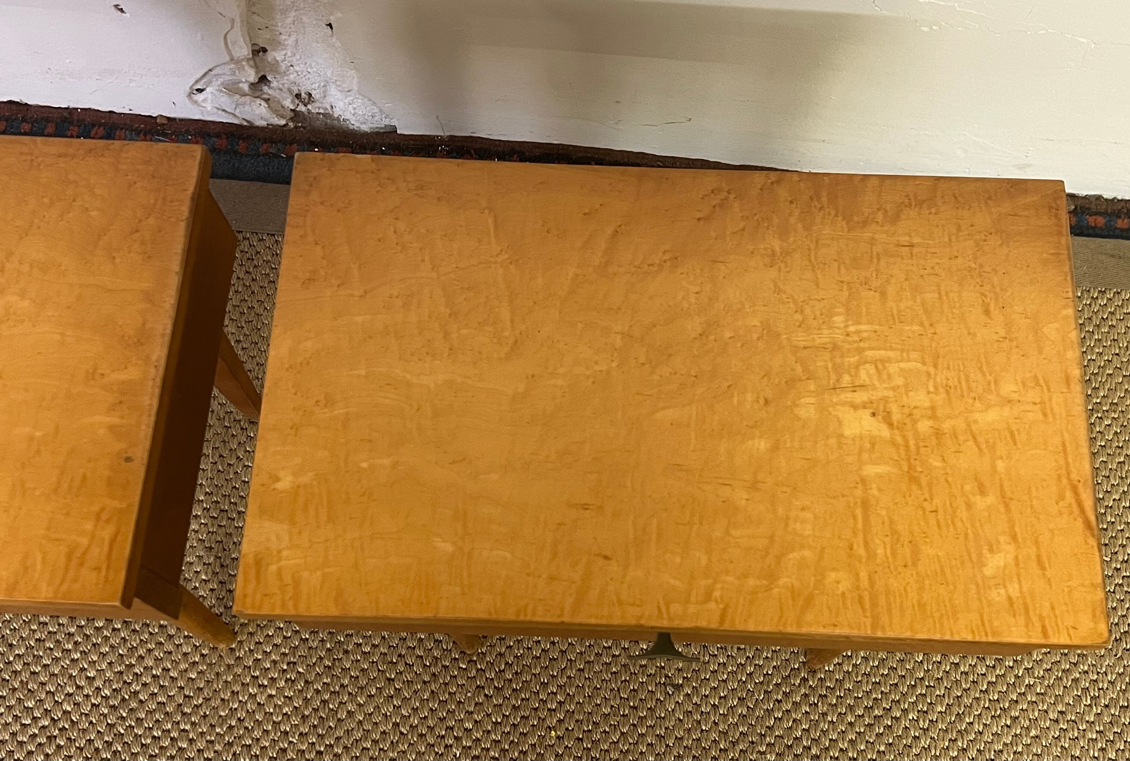 Pair of vintage bedside tables