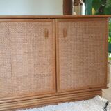 Bamboo and canning sideboard