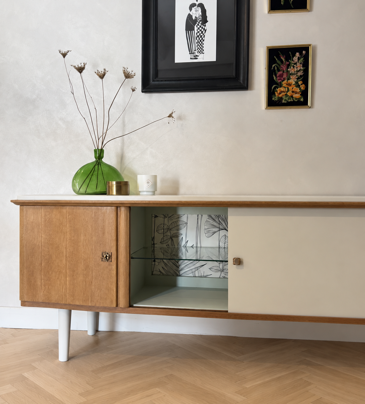 Meuble TV vintage Gédéon