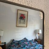 Vintage mirror 1930 triptych barber hairdresser - 30 x 78 cm