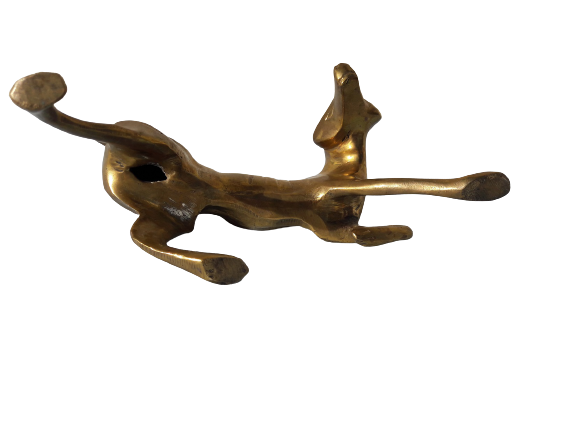 Brass dog